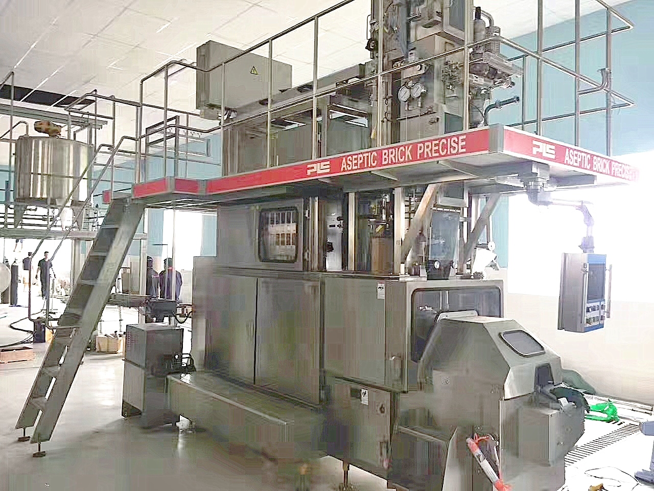 Packager de tijolos assépticos