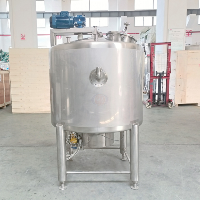 Tanques de mistura de aço inoxidável de qualidade alimentar com agitador
