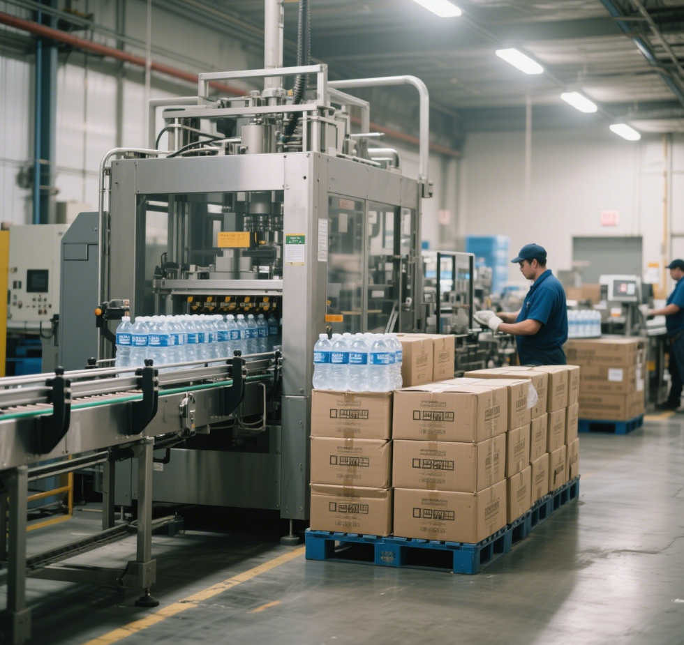 Qual é o processo de produção de água?