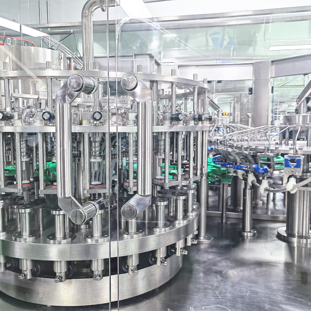 Máquina de enchimento de suco de garrafa de garrafa de 3 em 1