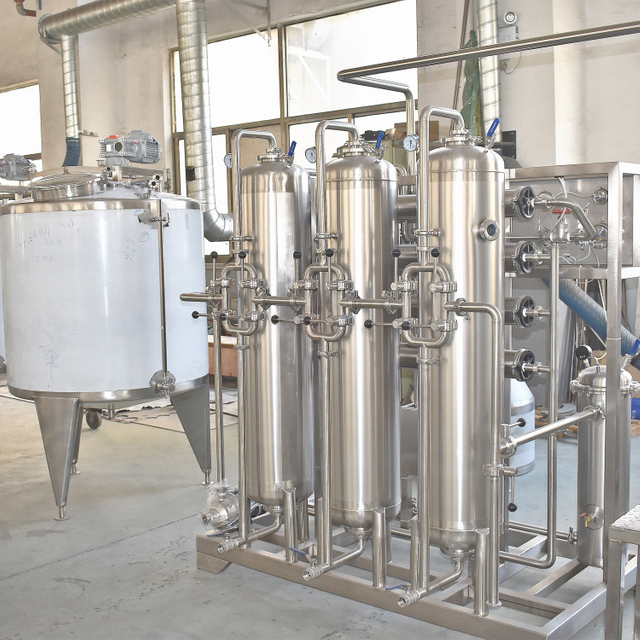 Aço inoxidável 304 Sistema de filtro de água de osmose reversa