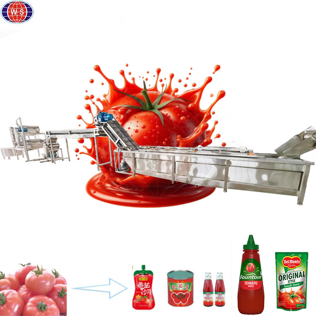 Fabricante de linha de produção de pasta de tomate
