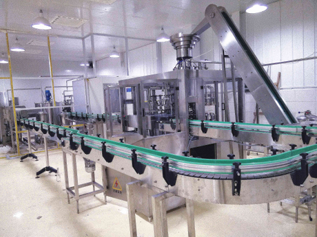 Máquina de produção automática de produção de água engarrafada completa