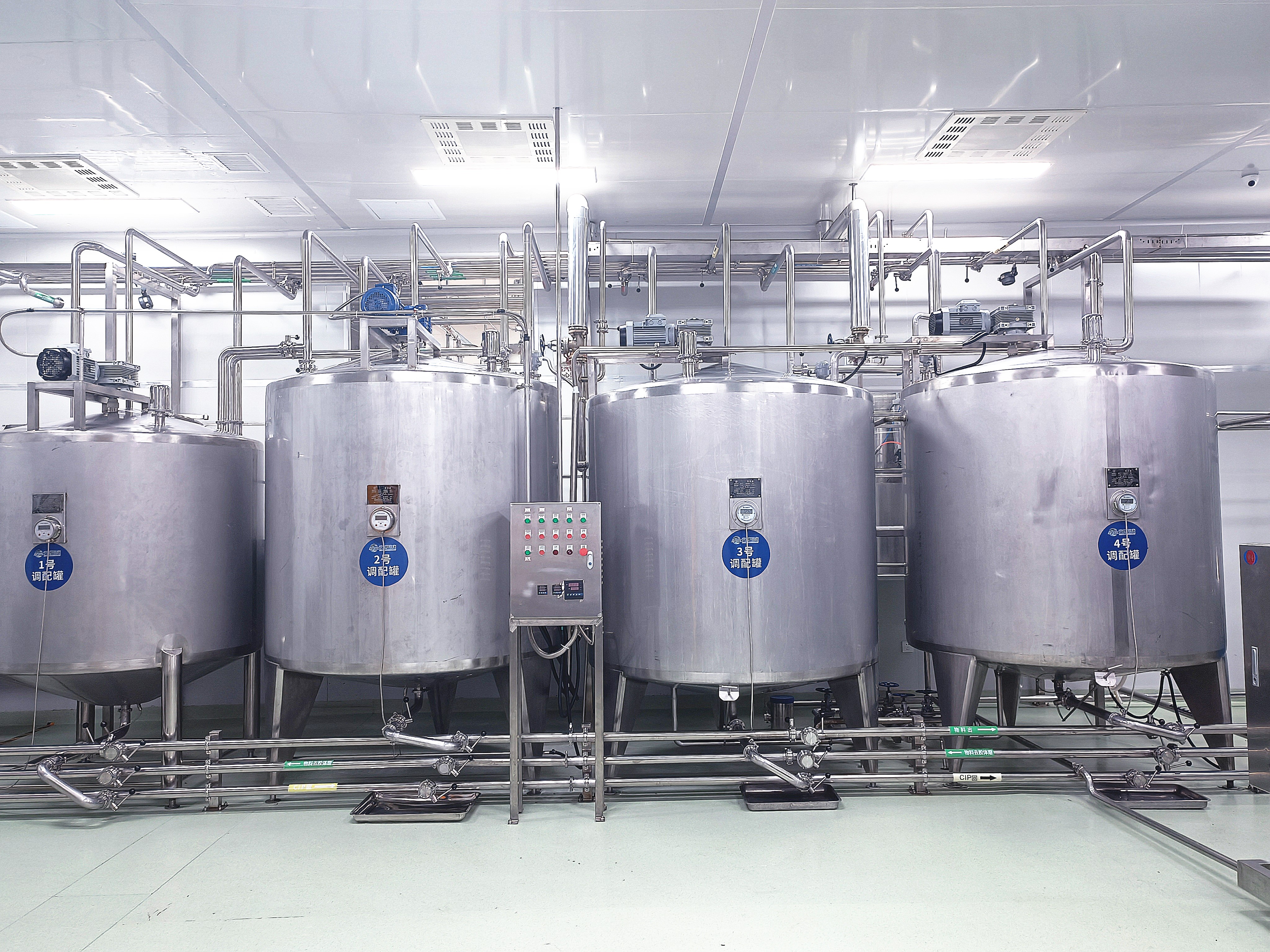 Processamento de leite pasteurizado