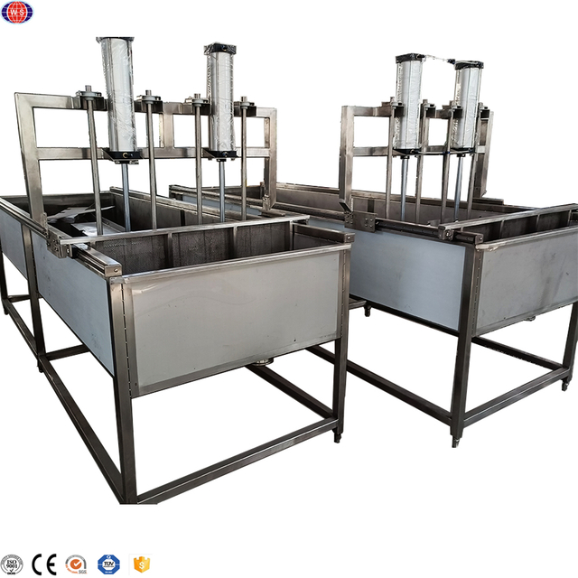 Aço inoxidável 304 Linha de produção de queijo mussarela