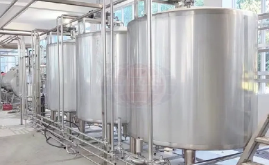 Compreendendo os principais componentes de uma moderna linha de produção de iogurte