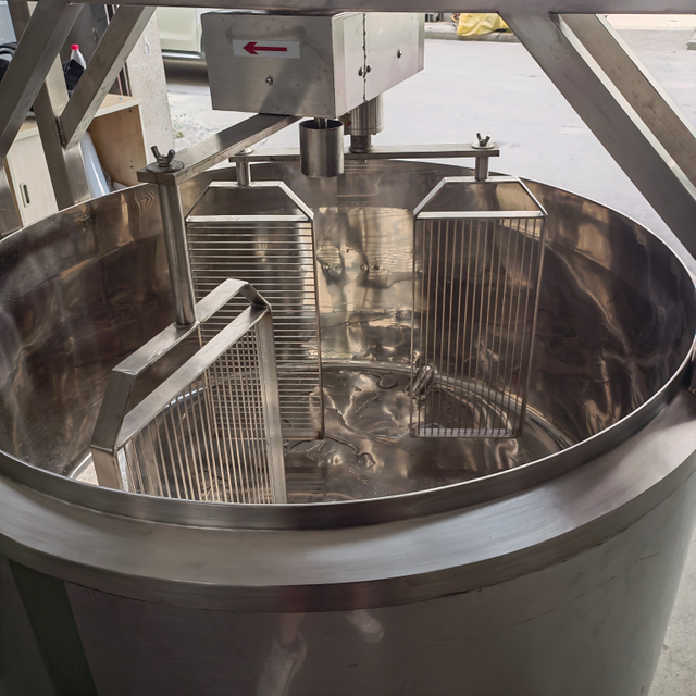 Linha de produção de queijos de queijo com queijo