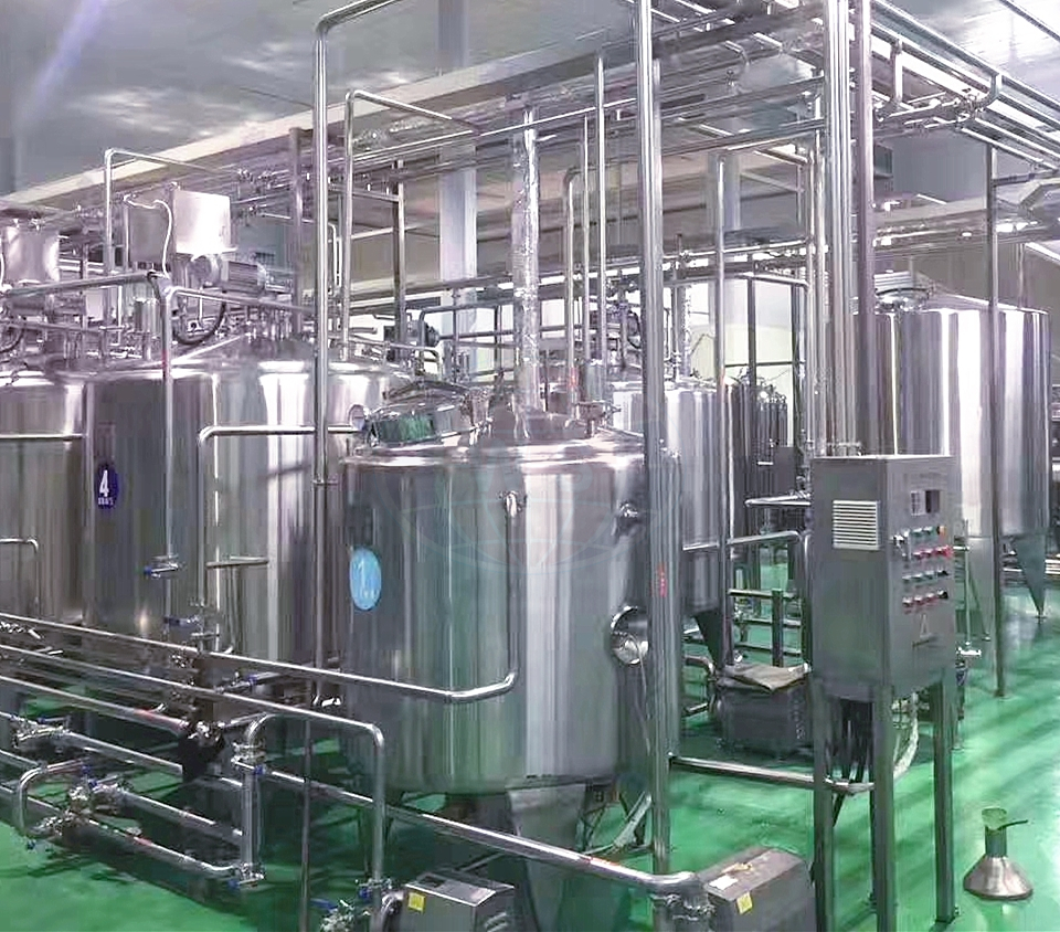 Qual é o significado da linha de processamento de queijos?