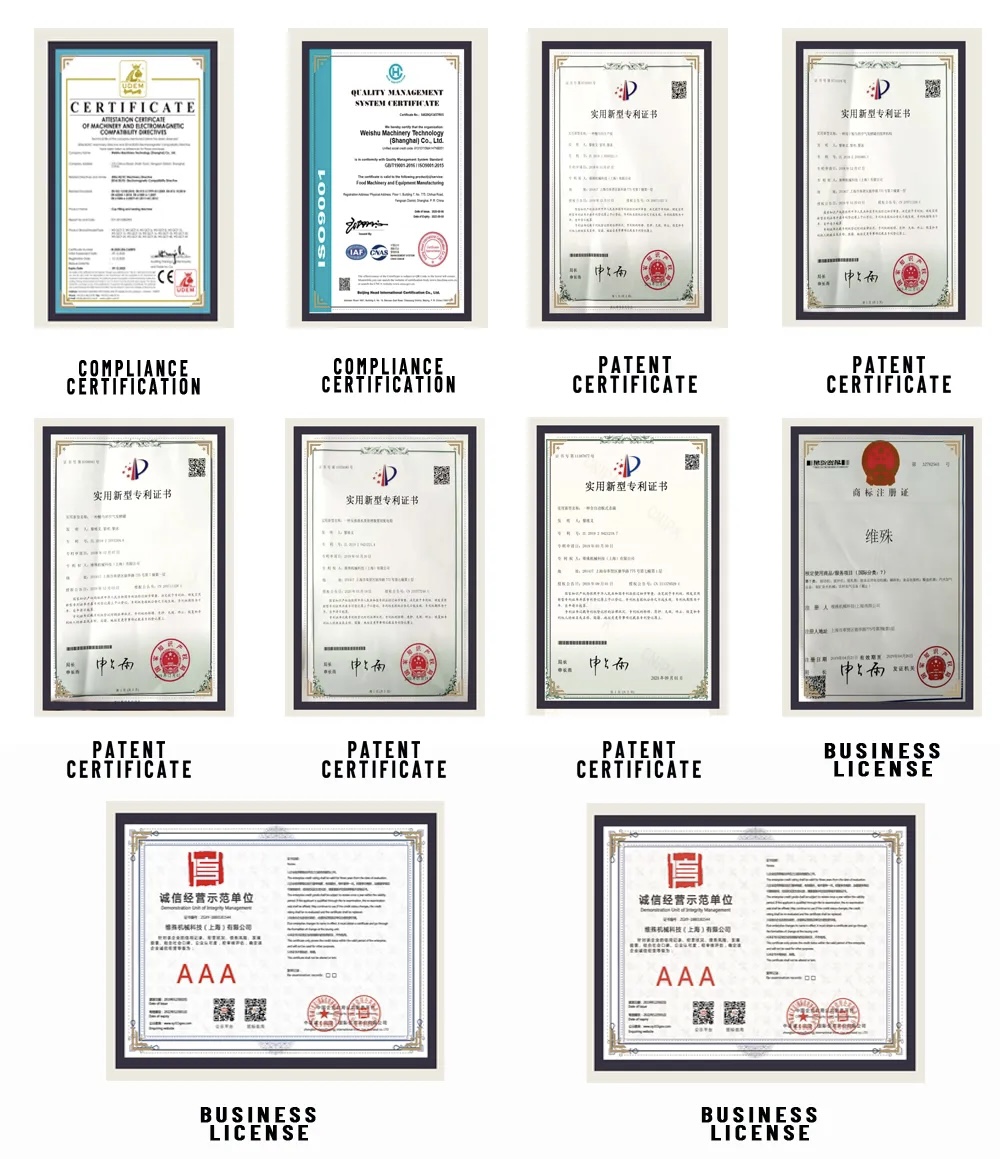 Certifica&ccedil;&atilde;o Weishu