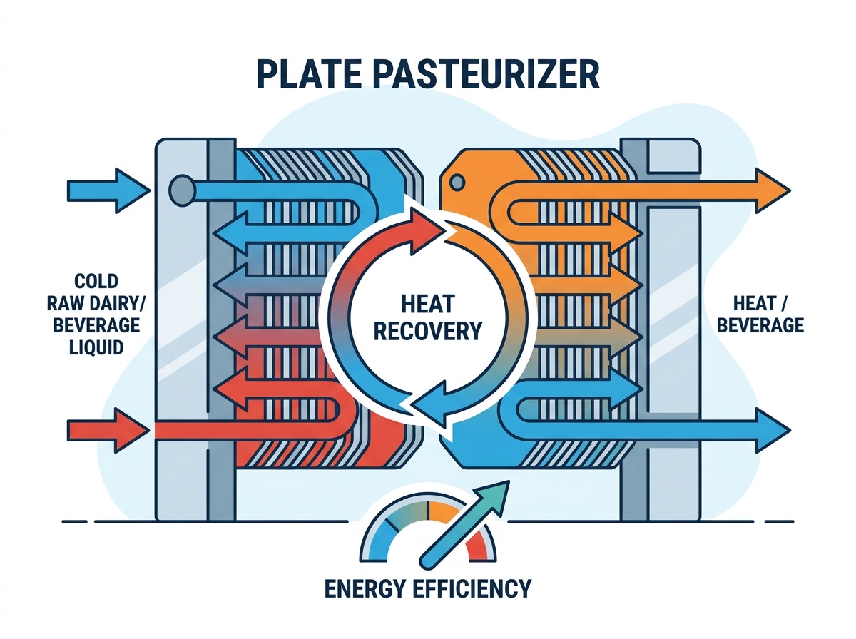 Equipamento Pasteurizador de Placas