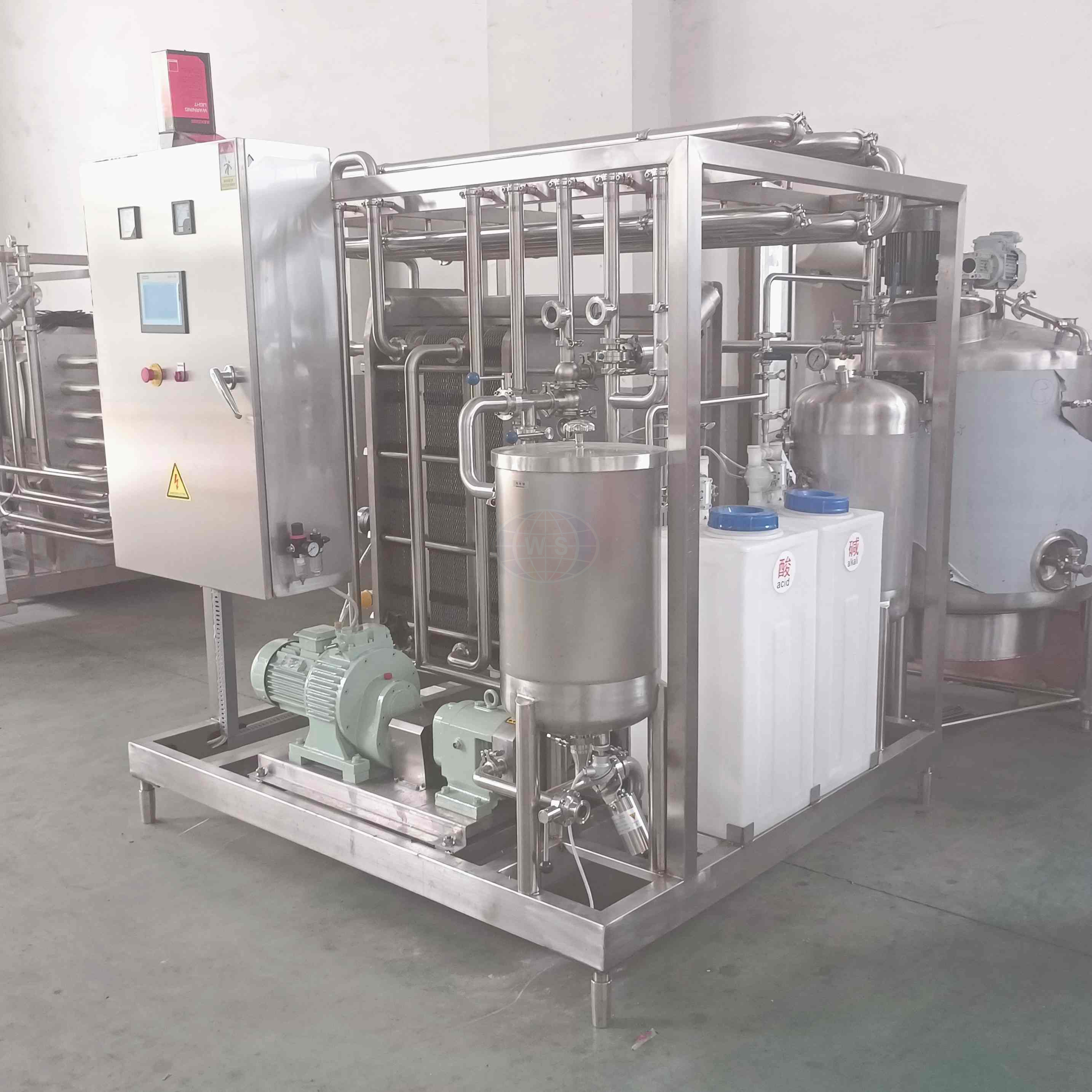 Como deve ser selecionado o equipamento de pasteurização de leite?