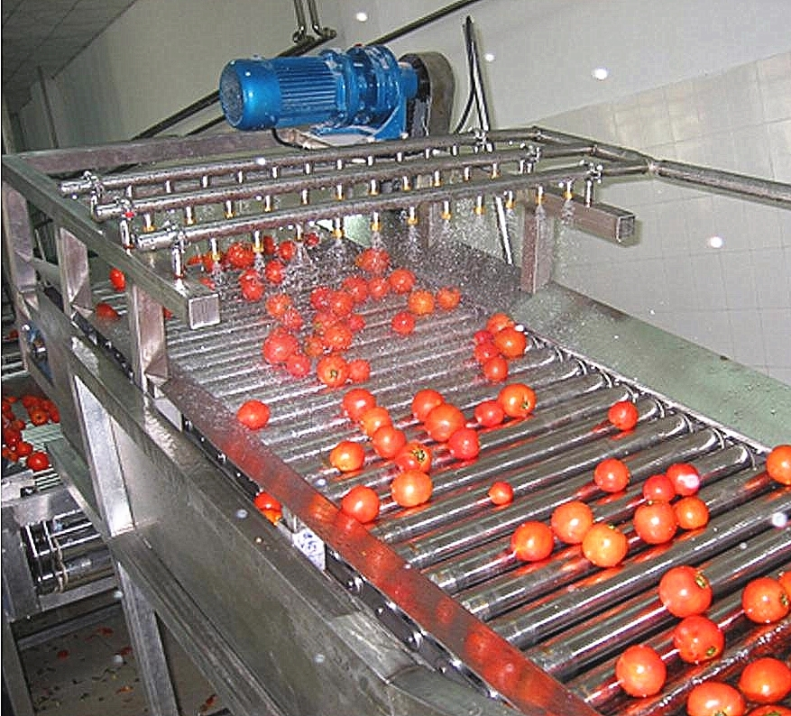 Equipamento industrial de processamento de tomate