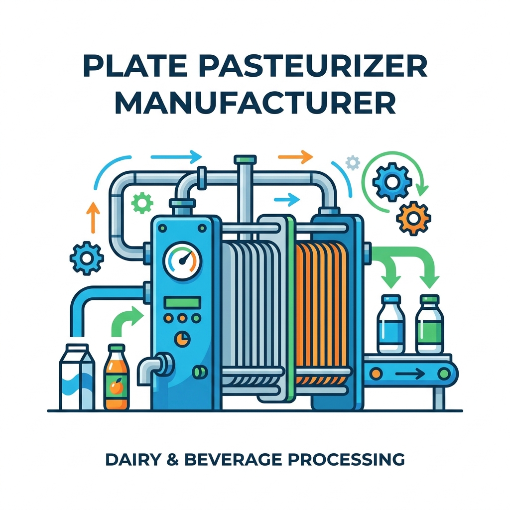 Como um pasteurizador de placas pode melhorar o processamento de laticínios e bebidas?