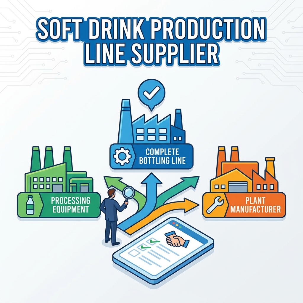 Como você escolhe um fornecedor de linha de produção de refrigerantes para sua fábrica?